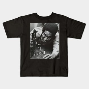 OJ Simpson rip Kids T-Shirt